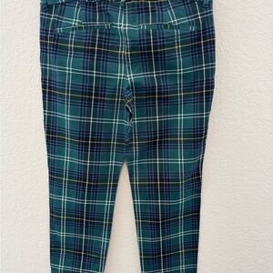 Old Navy Pixie Plaid Bottoms in Blue and Green